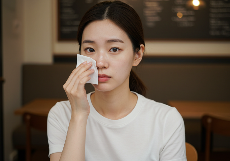 피부 속 피지 조절하는 습관 - 샌슨의 행복한 세상